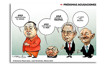 Próximas acusaciones